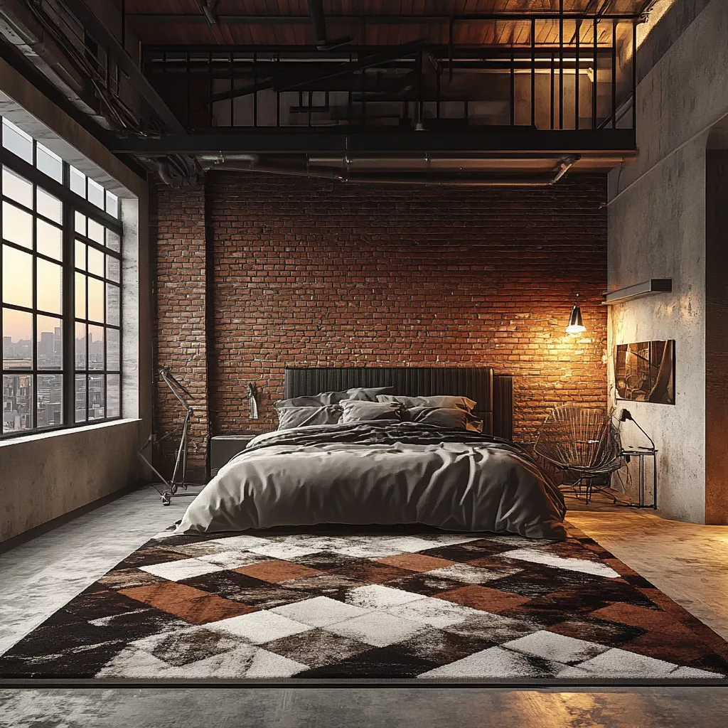 modern bedroom rug 12