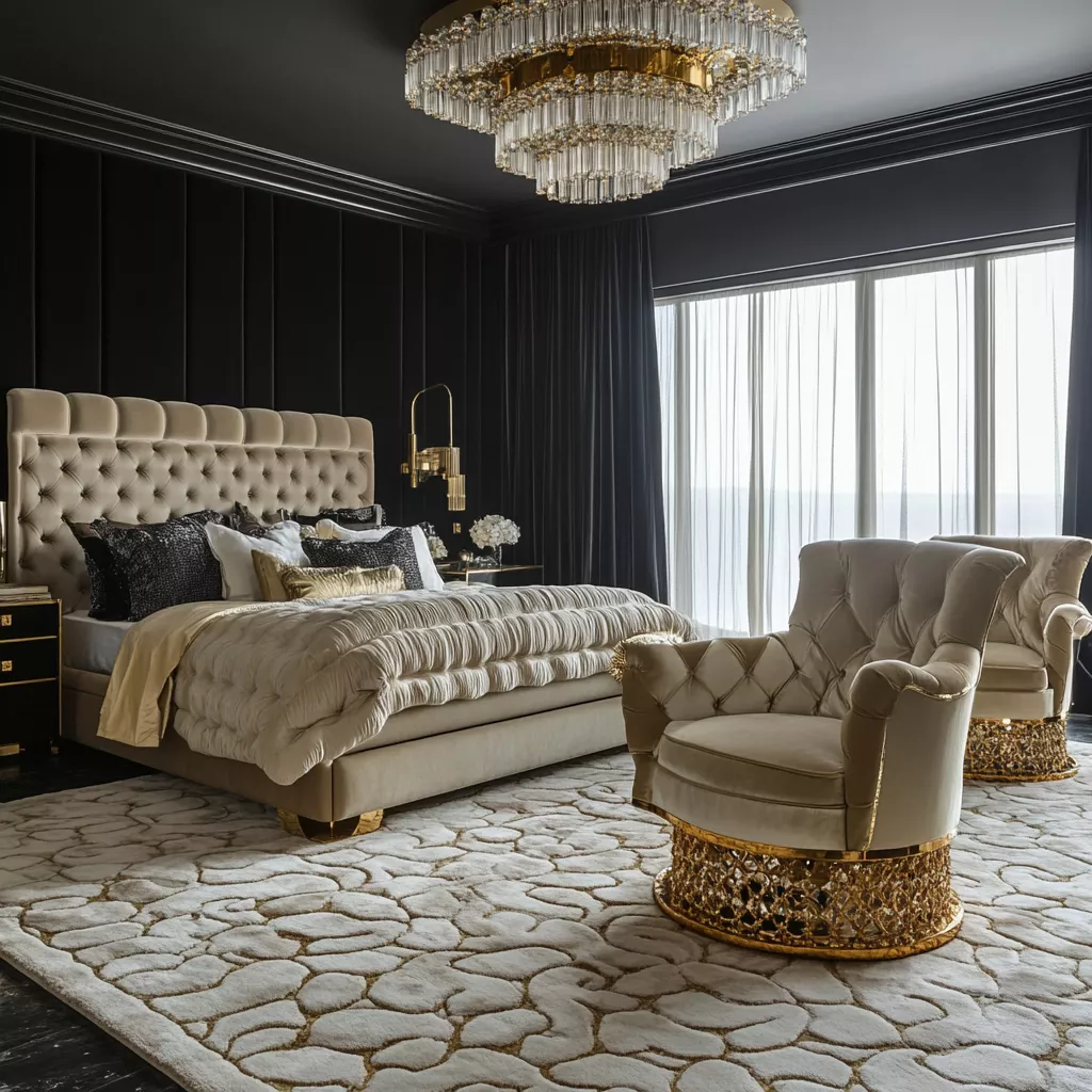 modern bedroom rug 17
