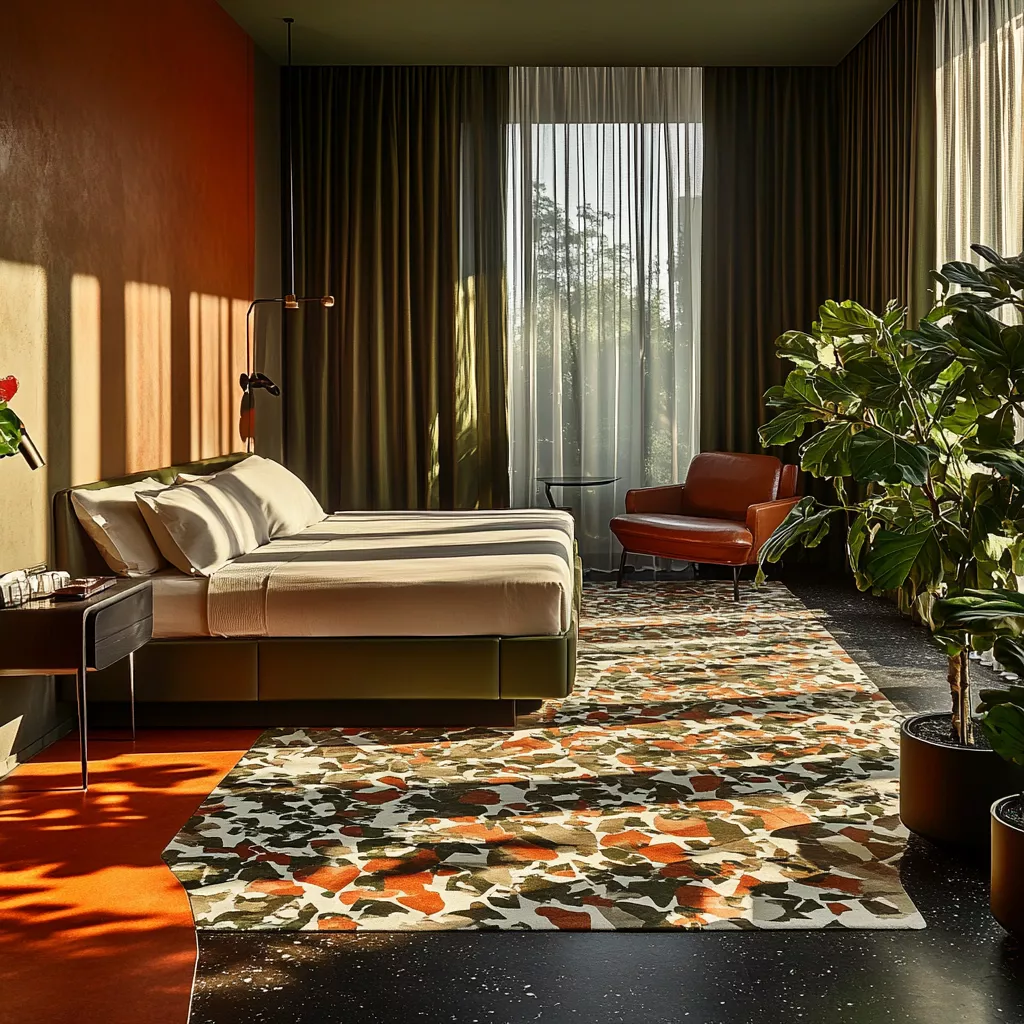 modern bedroom rug 33