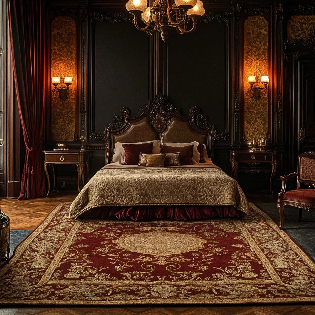modern bedroom rug 43