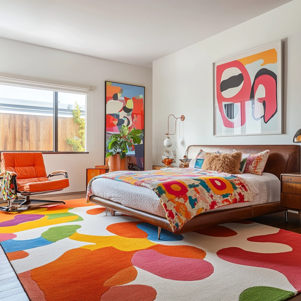 modern bedroom rug 45