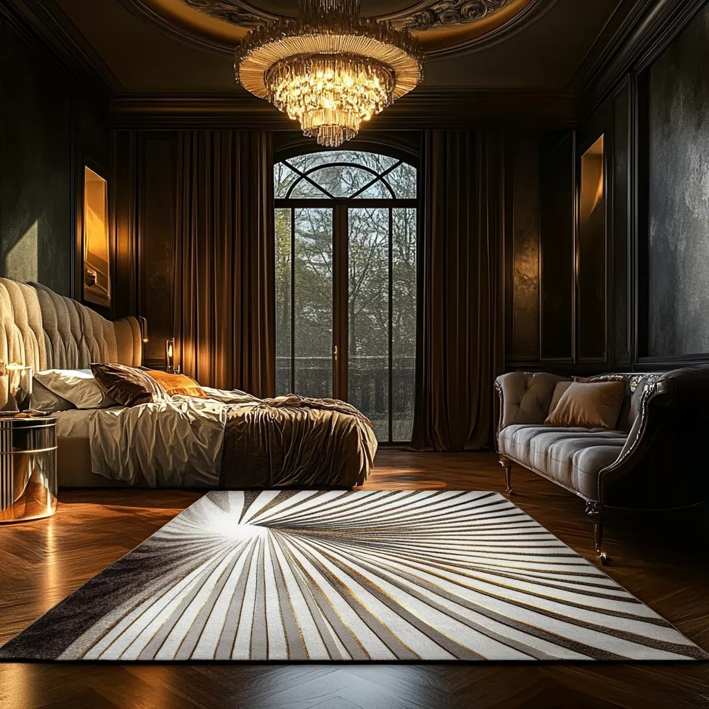 modern bedroom rug 60