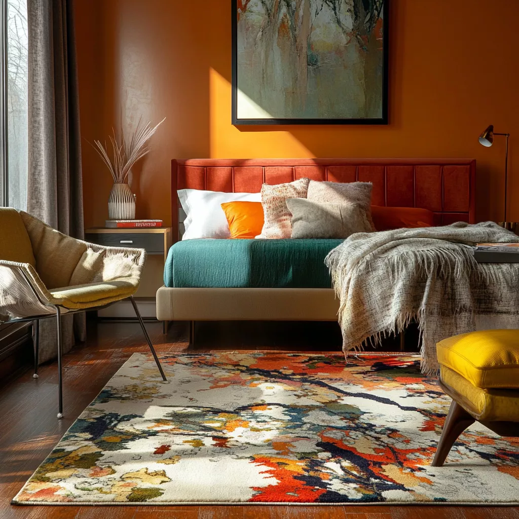 modern bedroom rug 63
