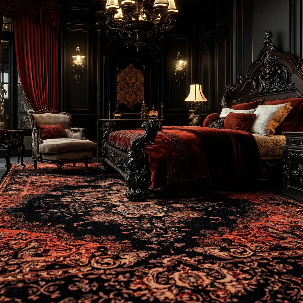 modern bedroom rug 74