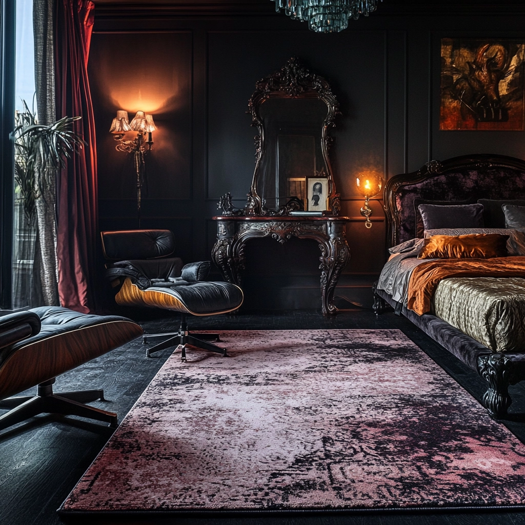 modern bedroom rug 75