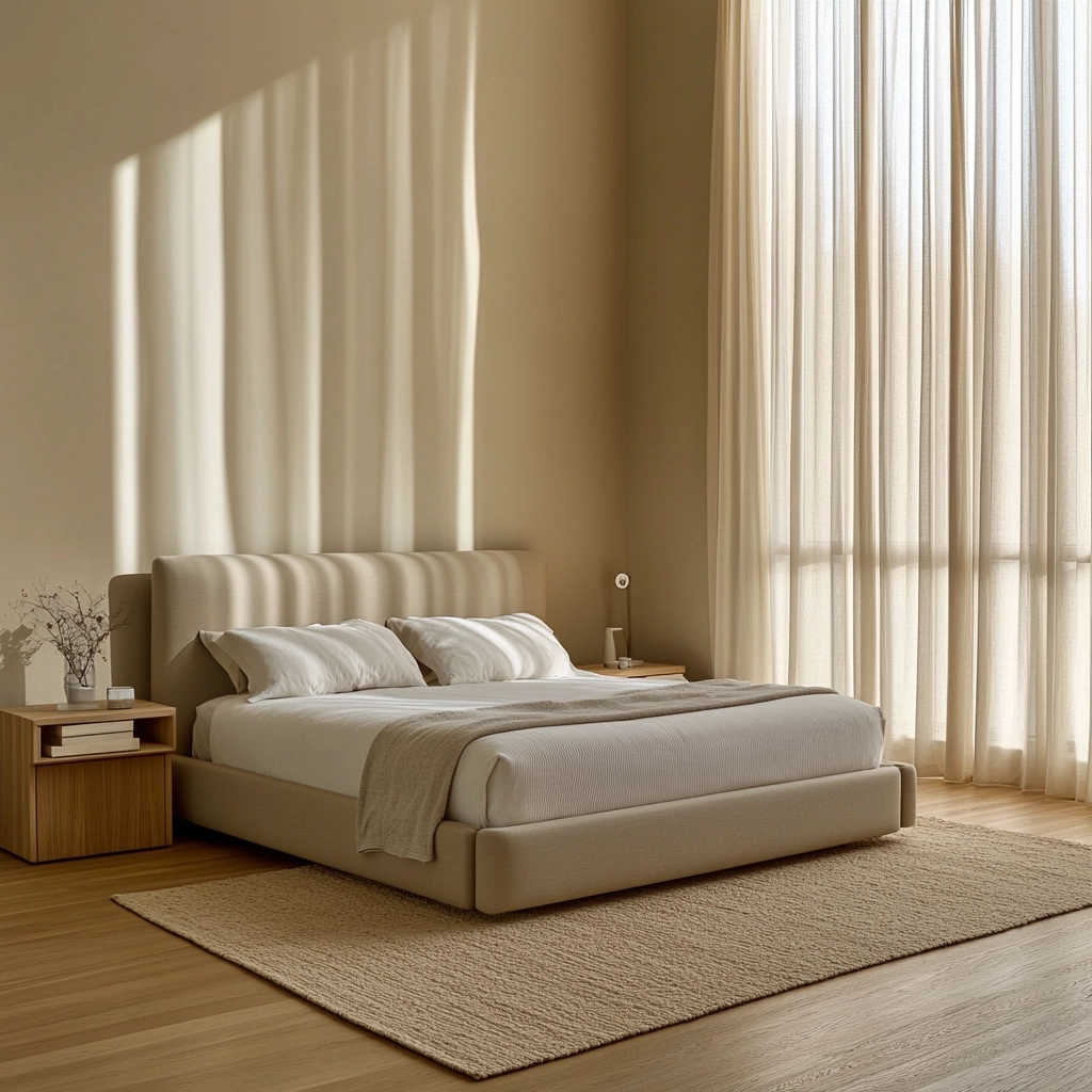 modern beige bedroom 2