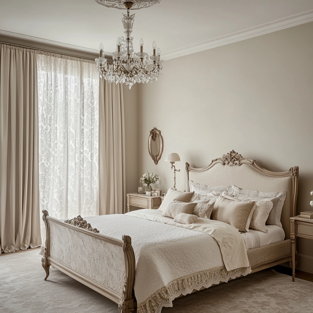 modern beige bedroom 22