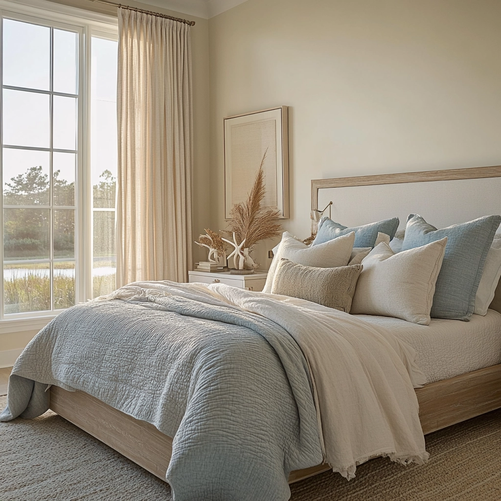 modern beige bedroom 29