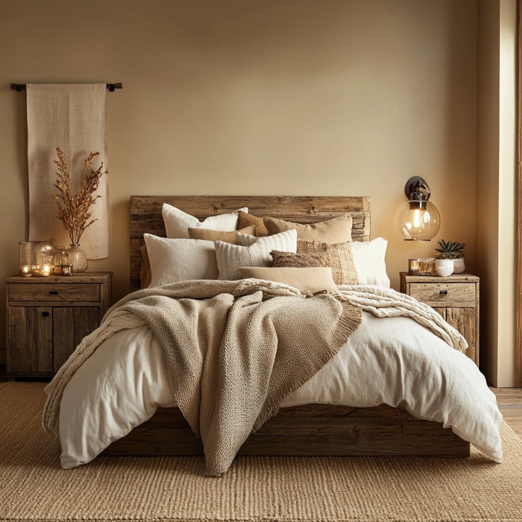 modern beige bedroom 40
