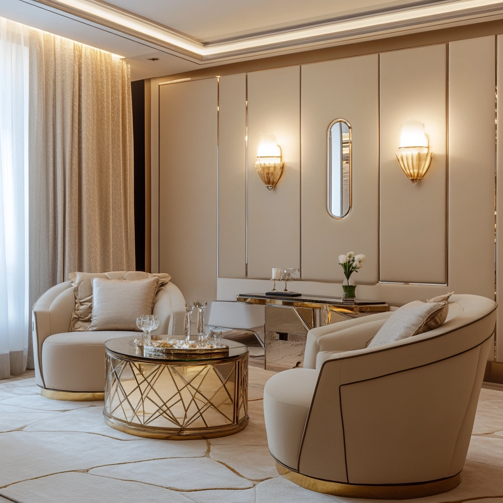 modern beige bedroom 48