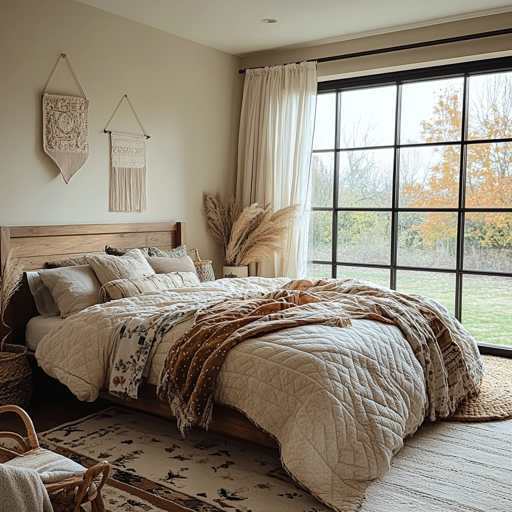 modern beige bedroom 71