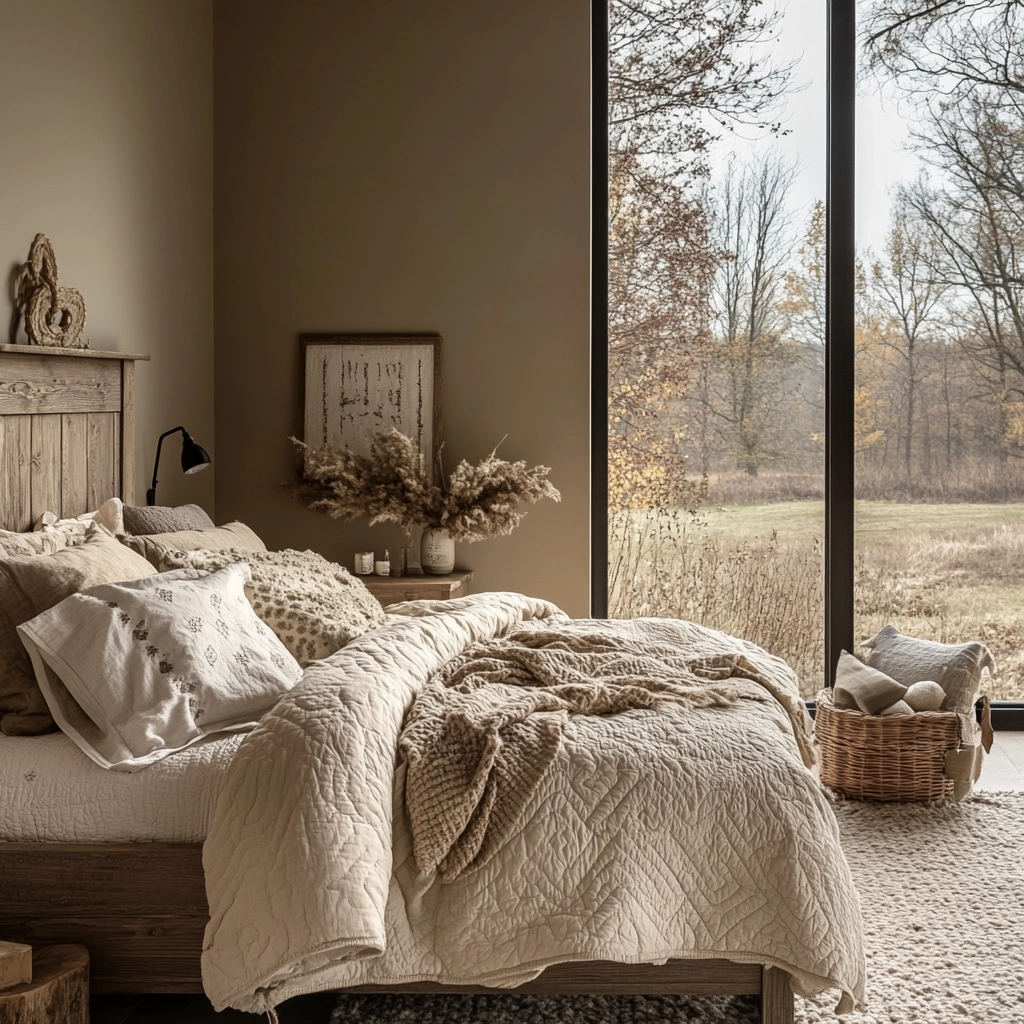 modern beige bedroom 72