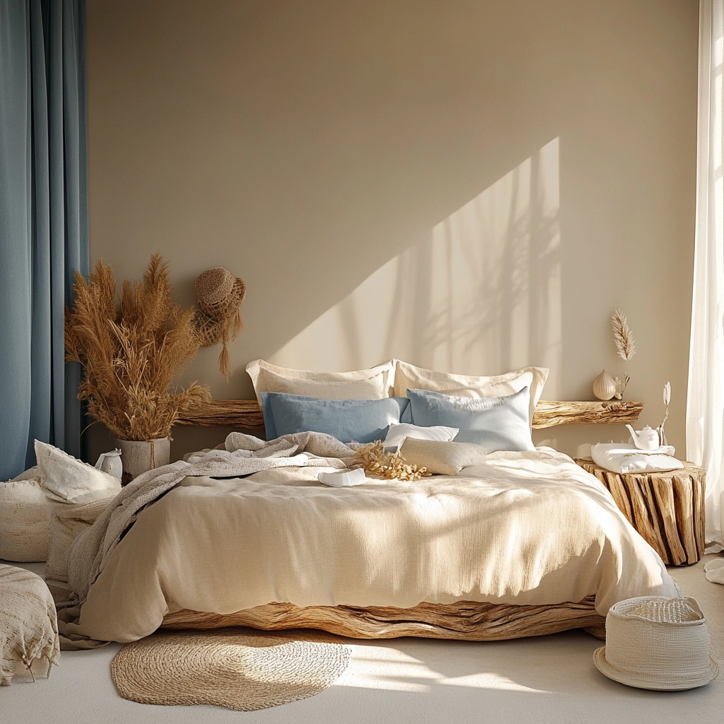 modern beige bedroom 74