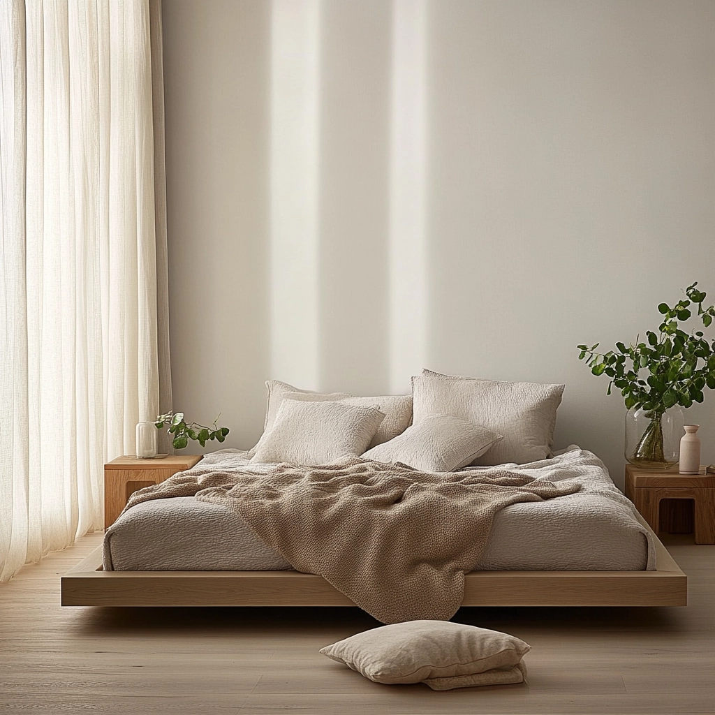 modern beige bedroom 8