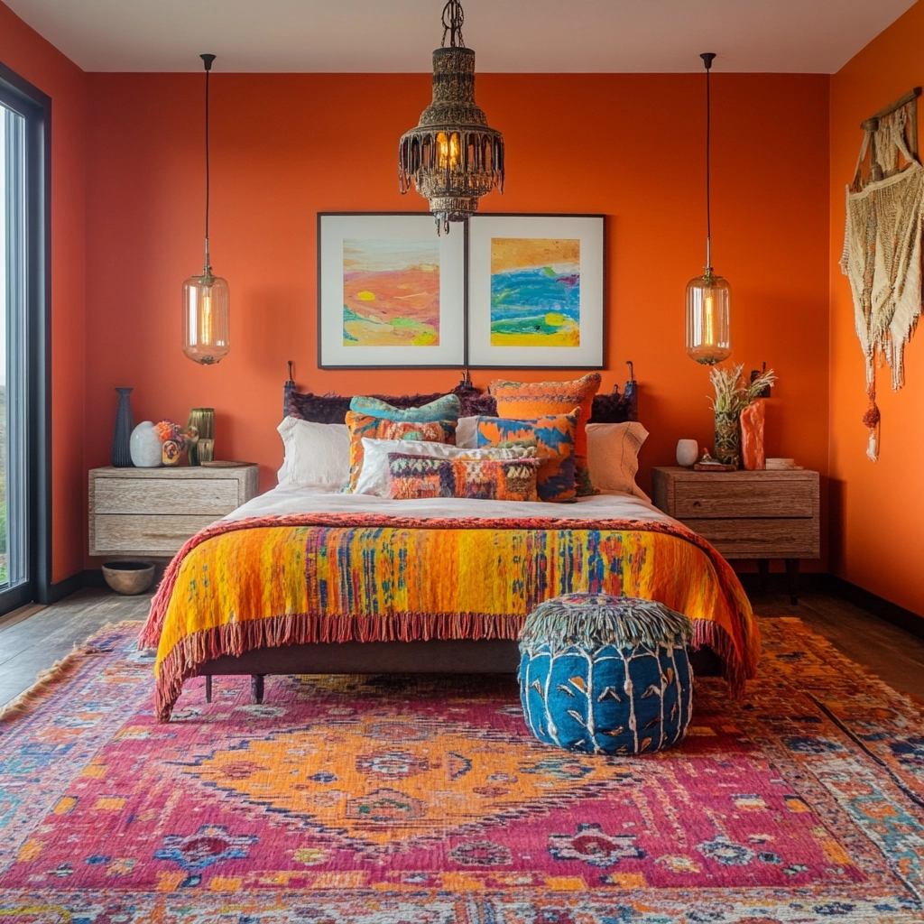 moroccan rug bedroom 13