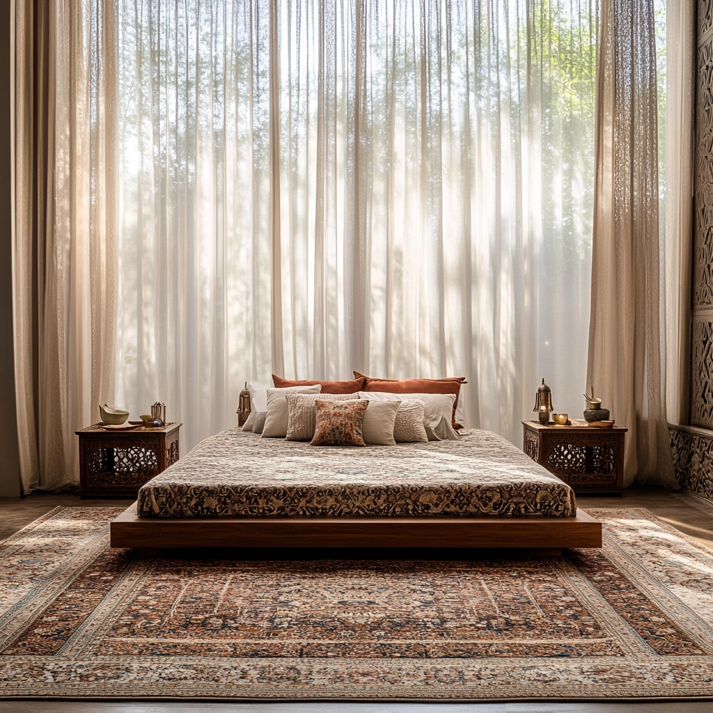moroccan rug bedroom 3