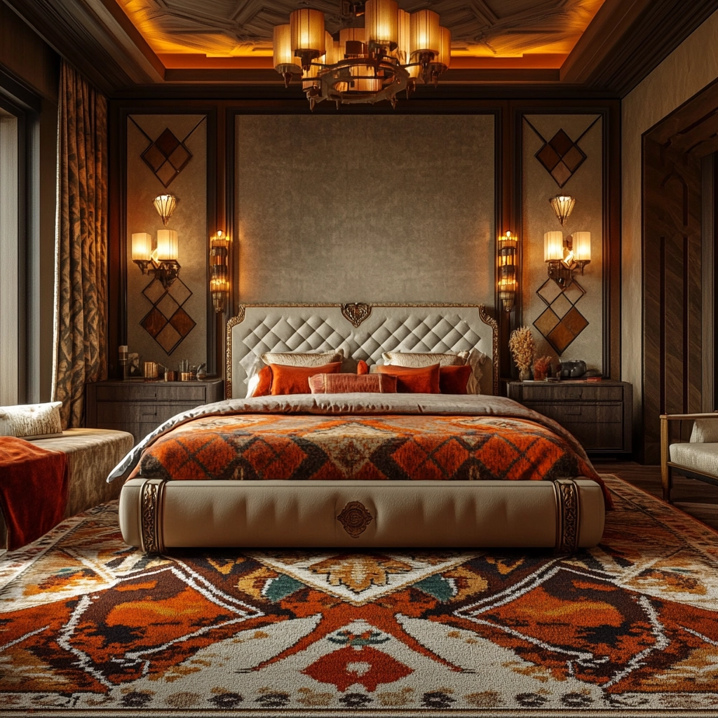 moroccan rug bedroom 59