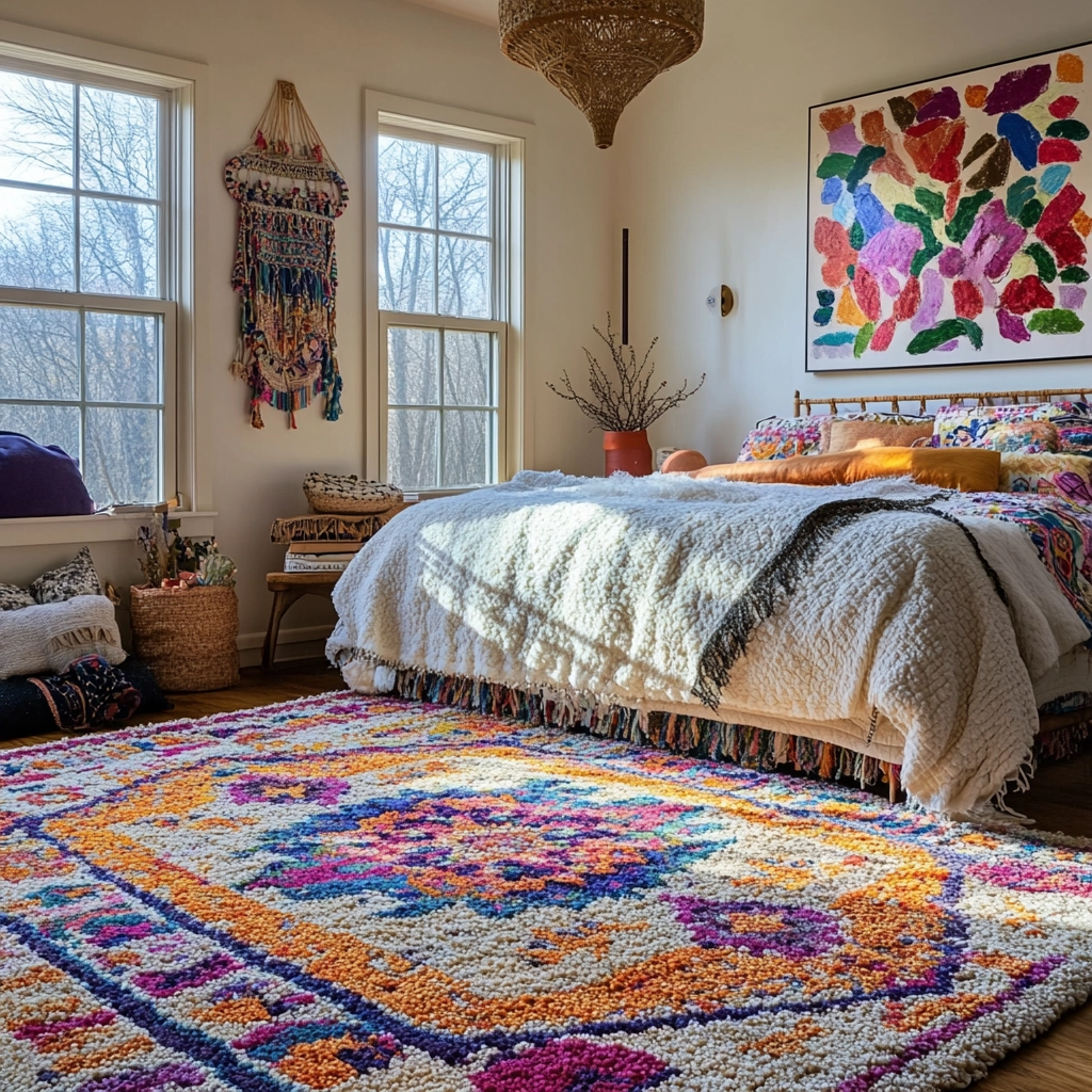 moroccan rug bedroom 64
