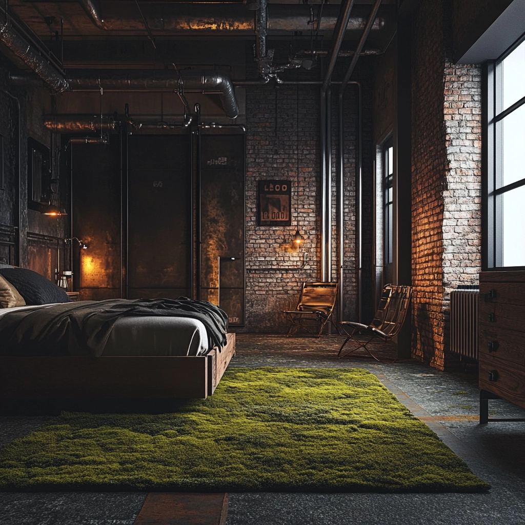 moss rug bedroom 15