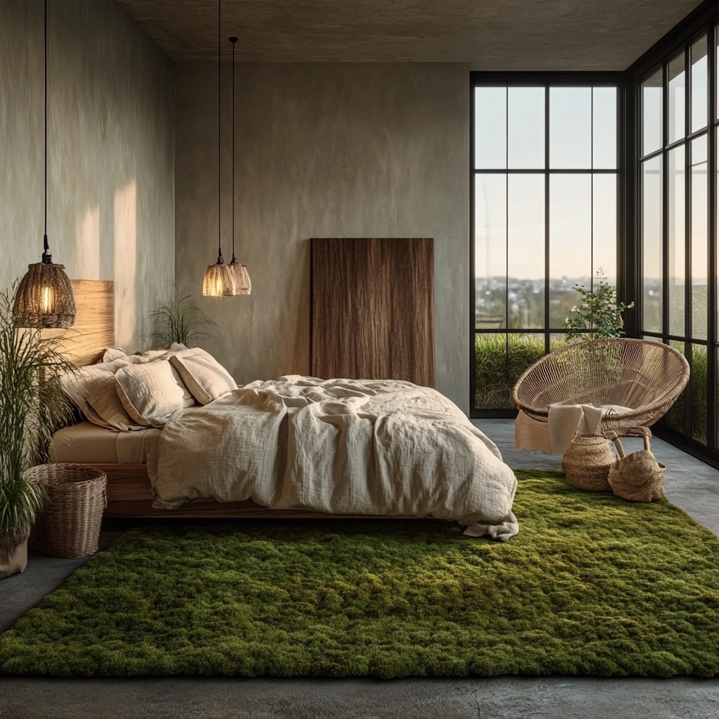moss rug bedroom 2