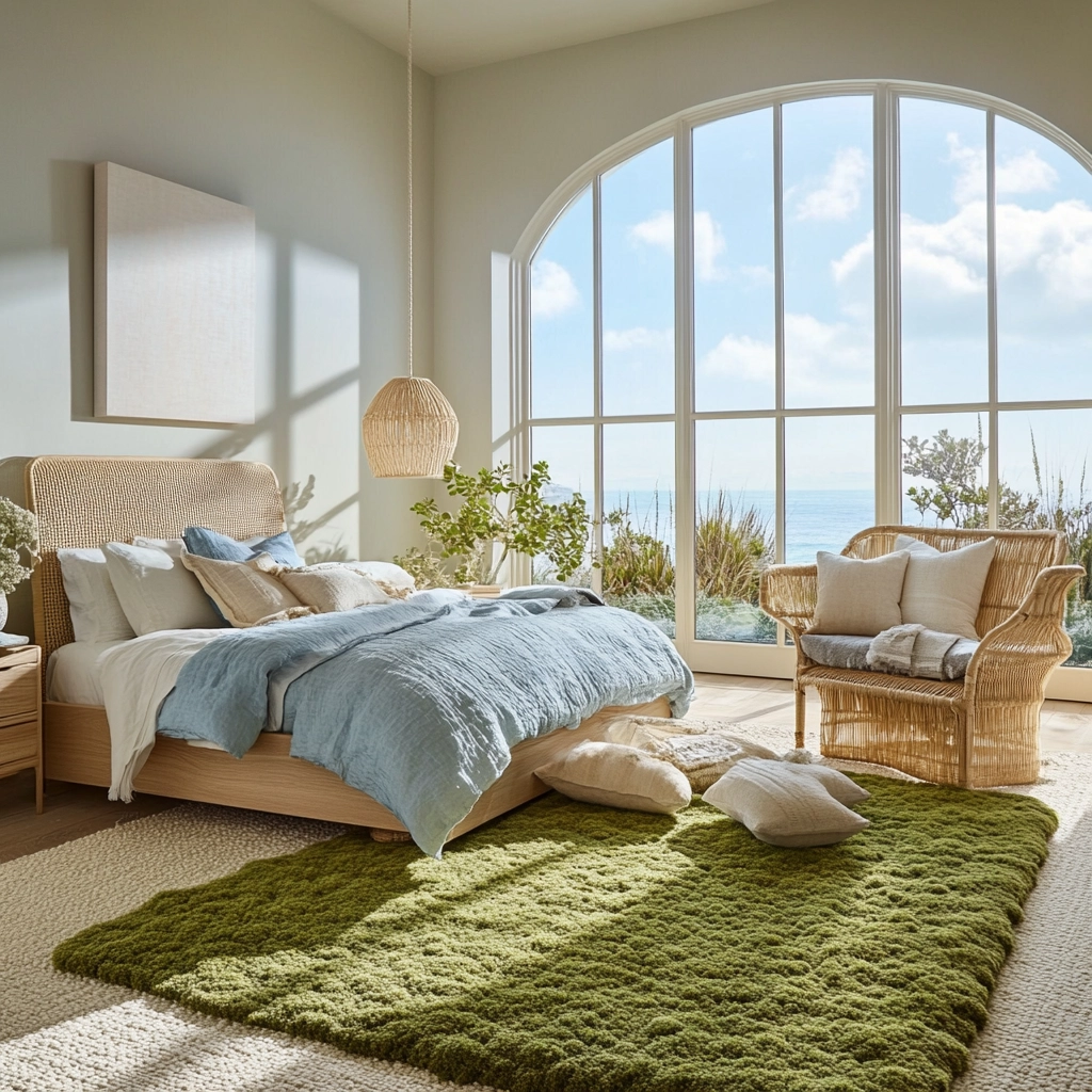 moss rug bedroom 33