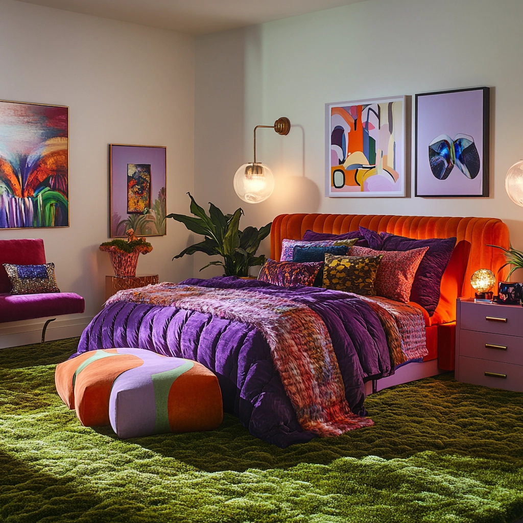 moss rug bedroom 38