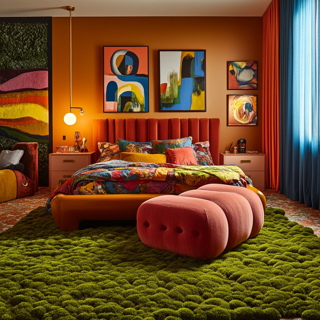 moss rug bedroom 39