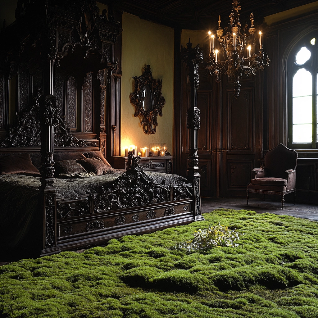 moss rug bedroom 46