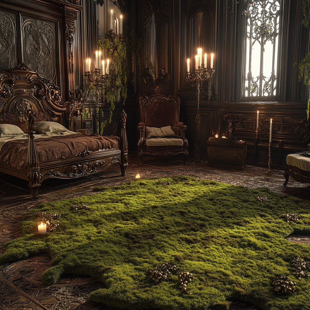 moss rug bedroom 47
