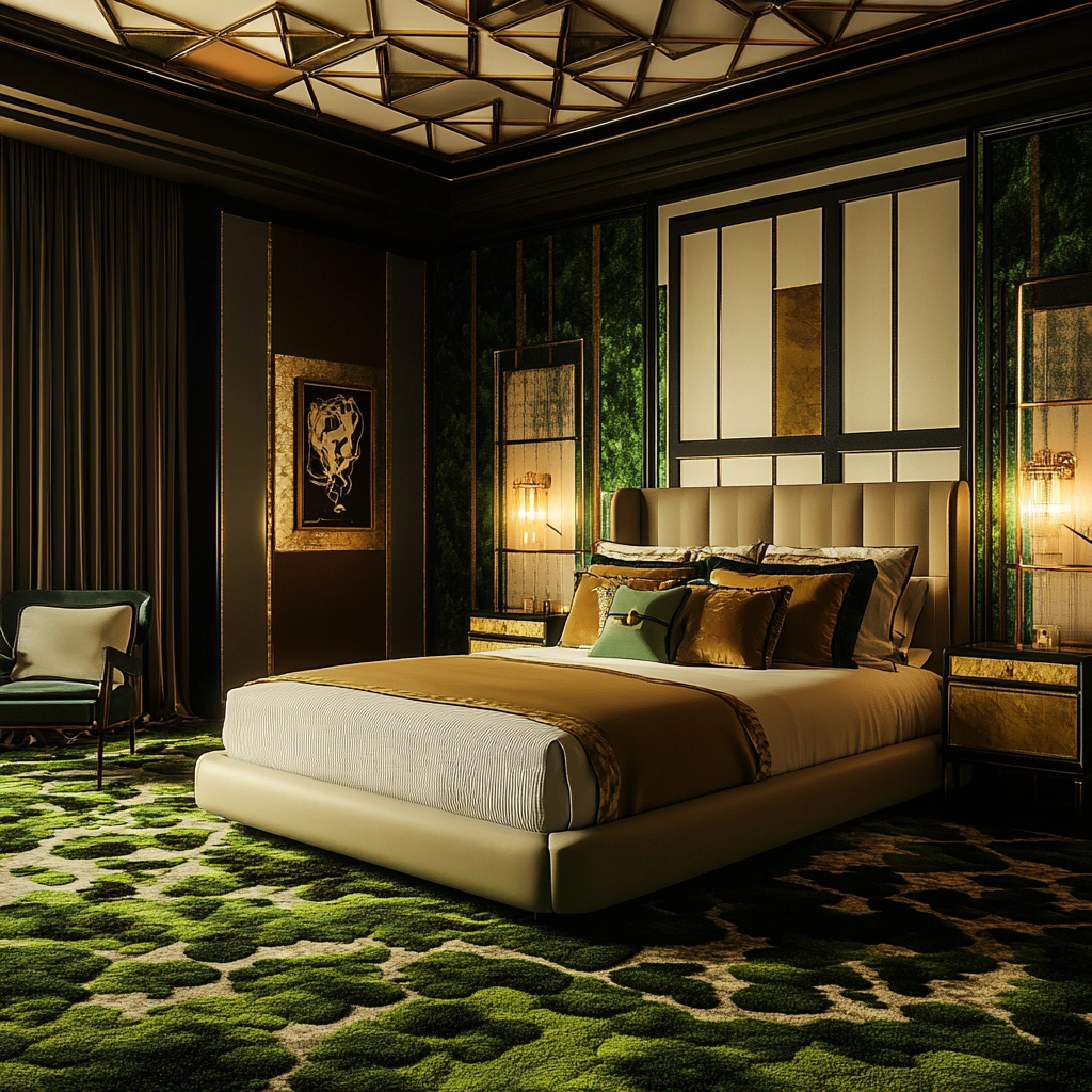 moss rug bedroom 49