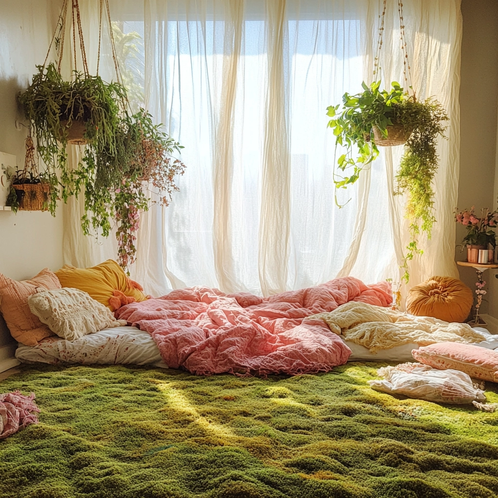 moss rug bedroom 5