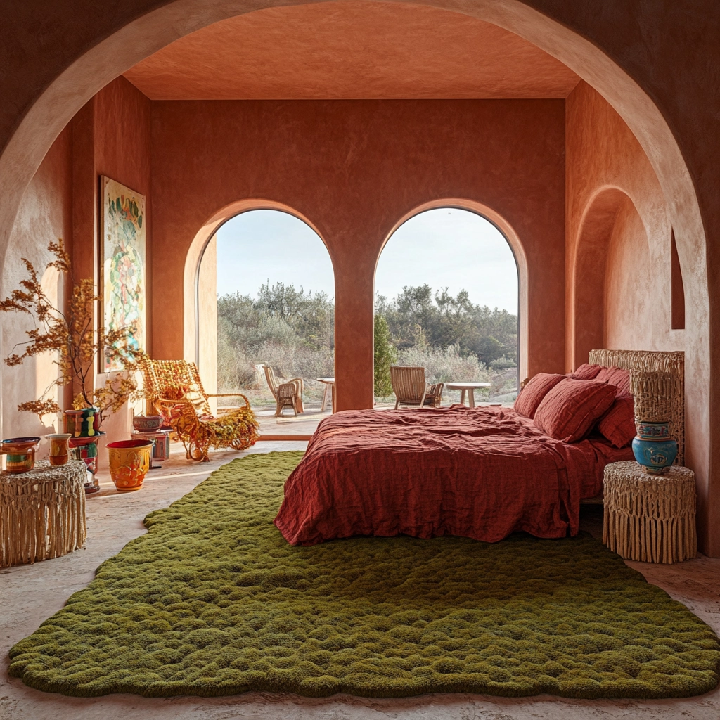 moss rug bedroom 56
