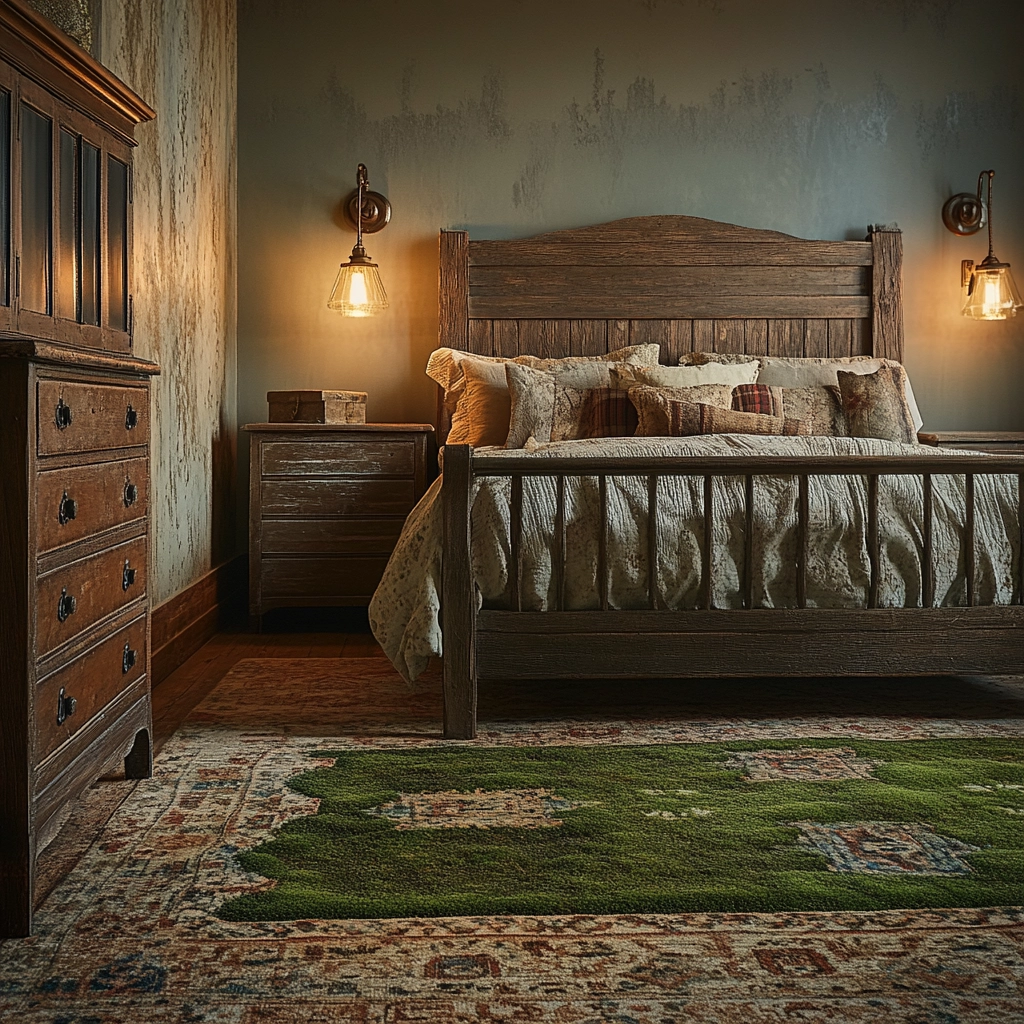 moss rug bedroom 57
