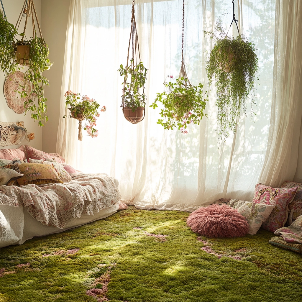 moss rug bedroom 6