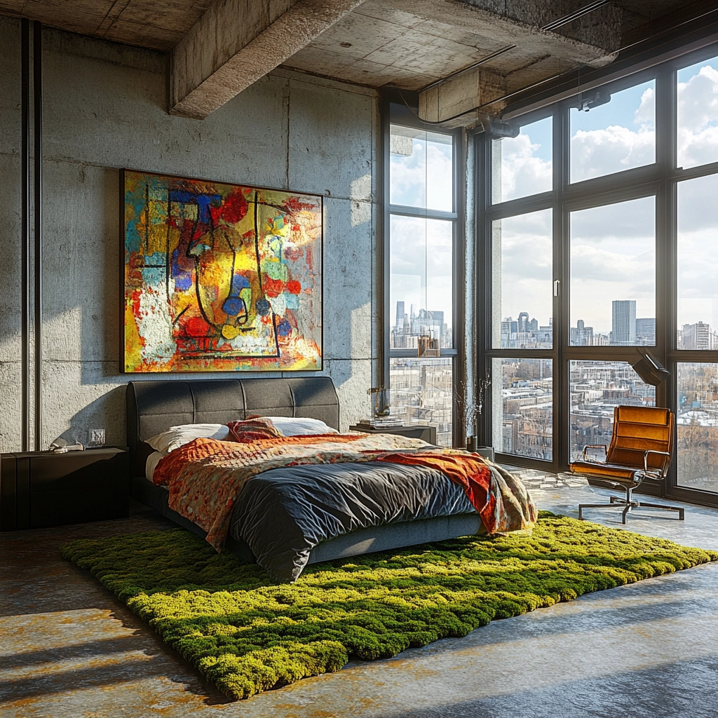 moss rug bedroom 66
