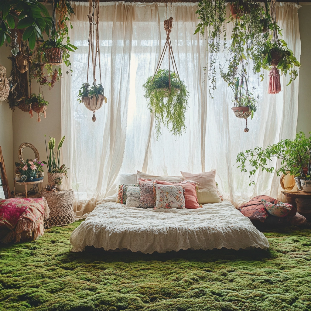 moss rug bedroom 7