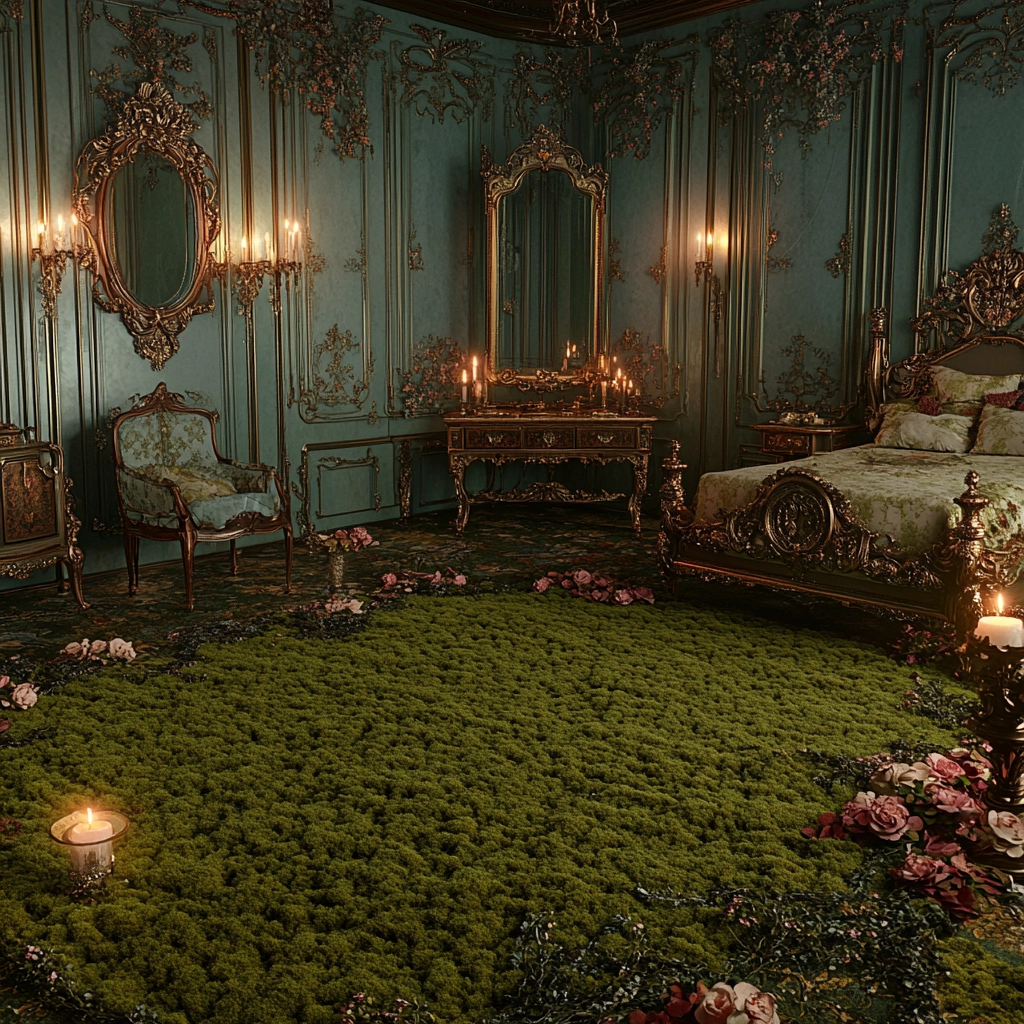 moss rug bedroom 76