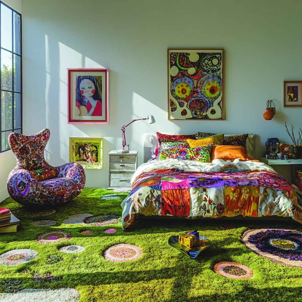 moss rug bedroom 79