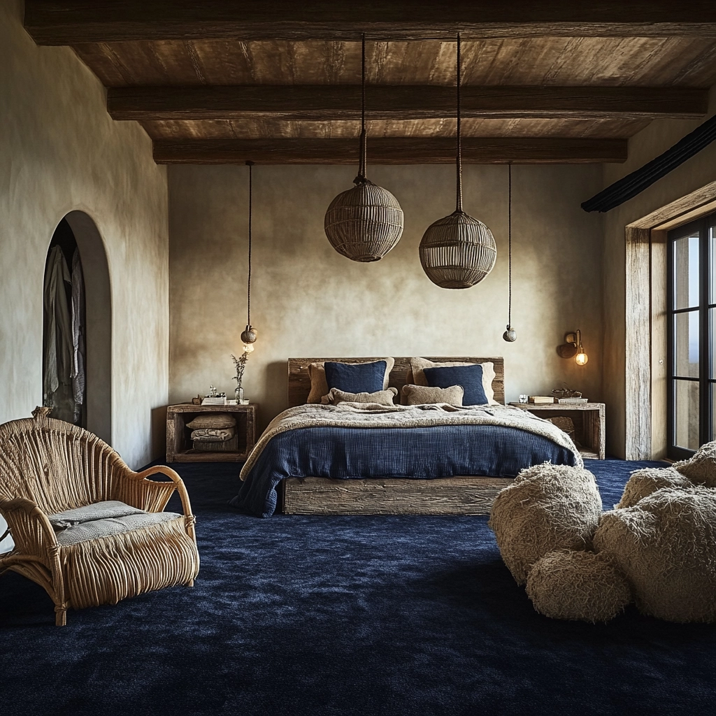 navy carpet bedroom 31