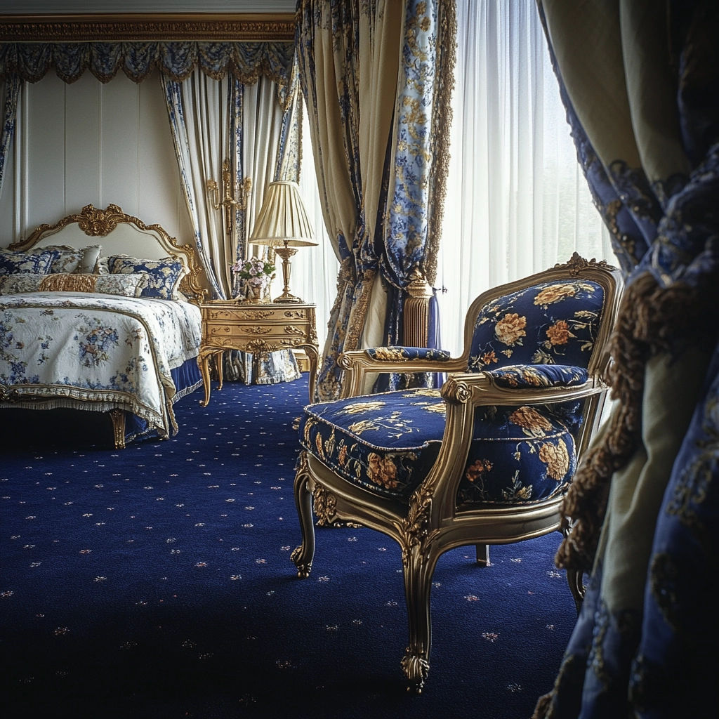 navy carpet bedroom 38