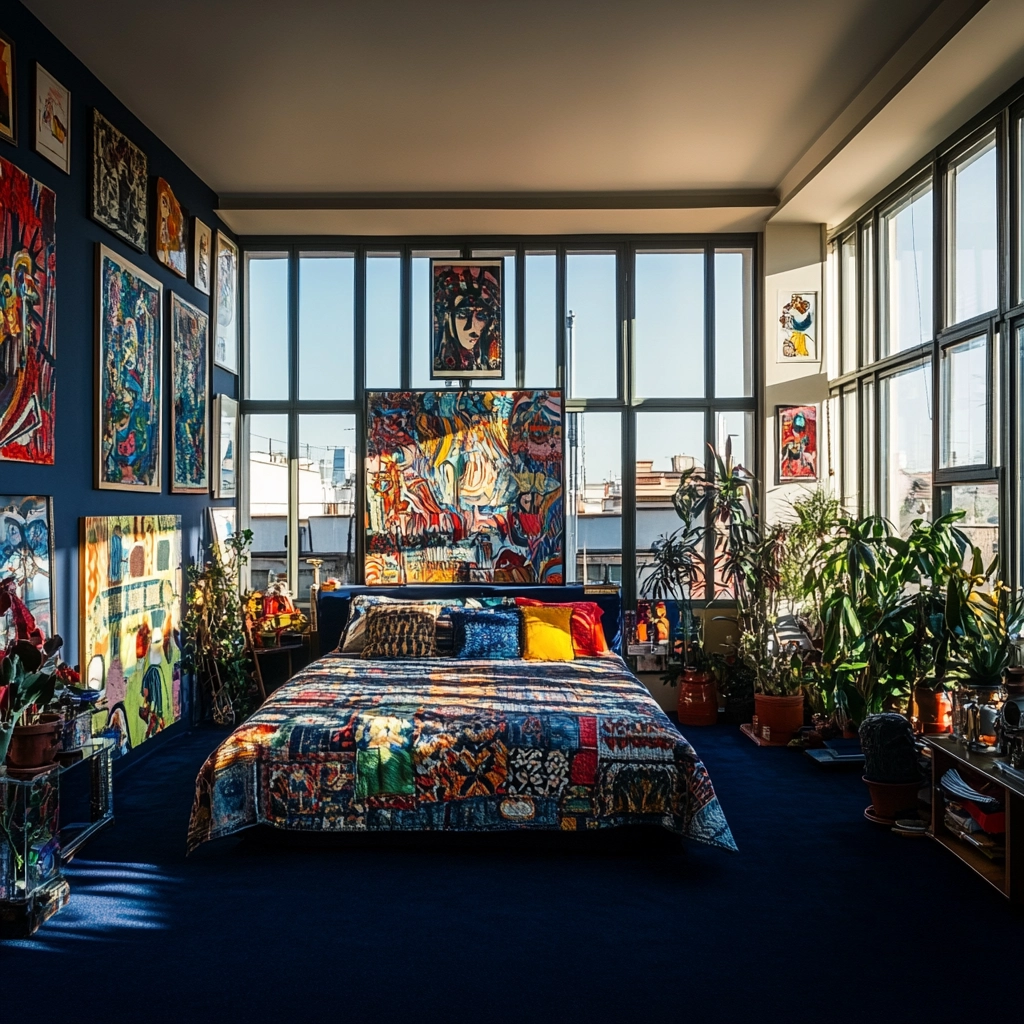 navy carpet bedroom 44