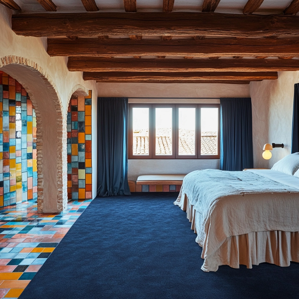 navy carpet bedroom 60