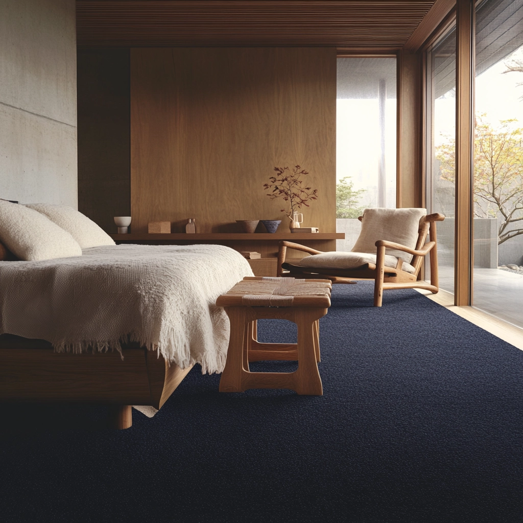 navy carpet bedroom 67