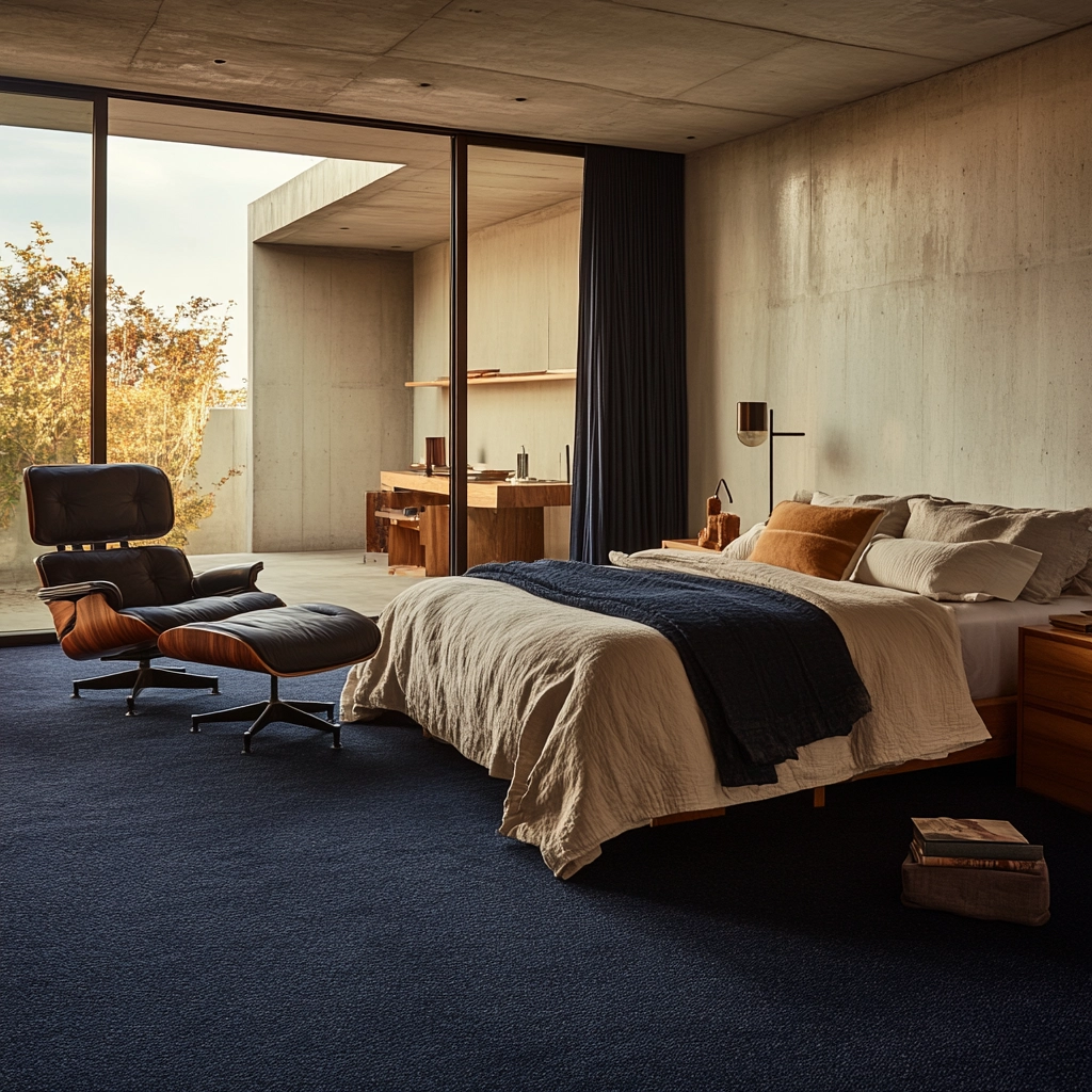 navy carpet bedroom 68