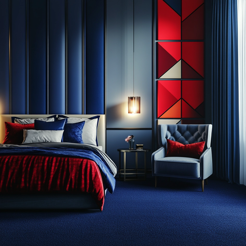 navy carpet bedroom 77
