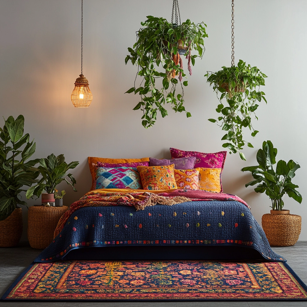 navy rug bedroom 12