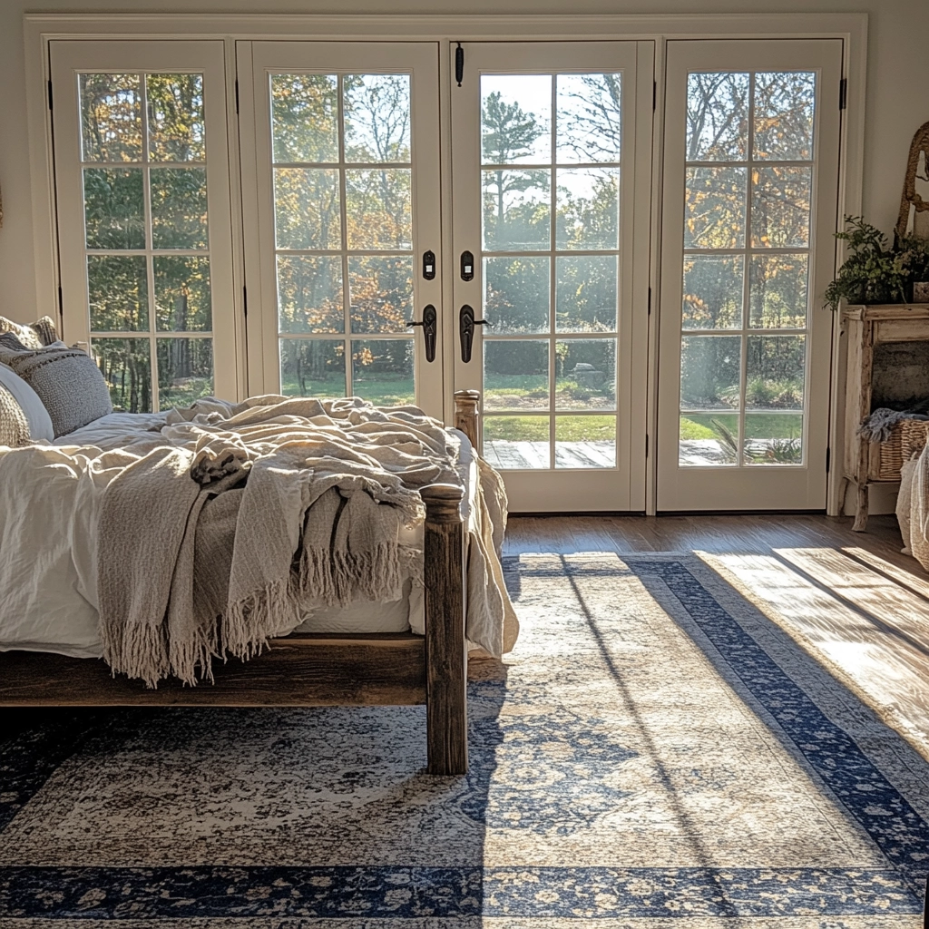 navy rug bedroom 14