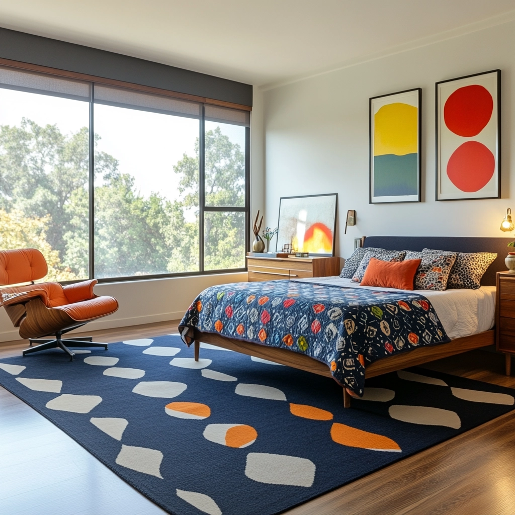 navy rug bedroom 22