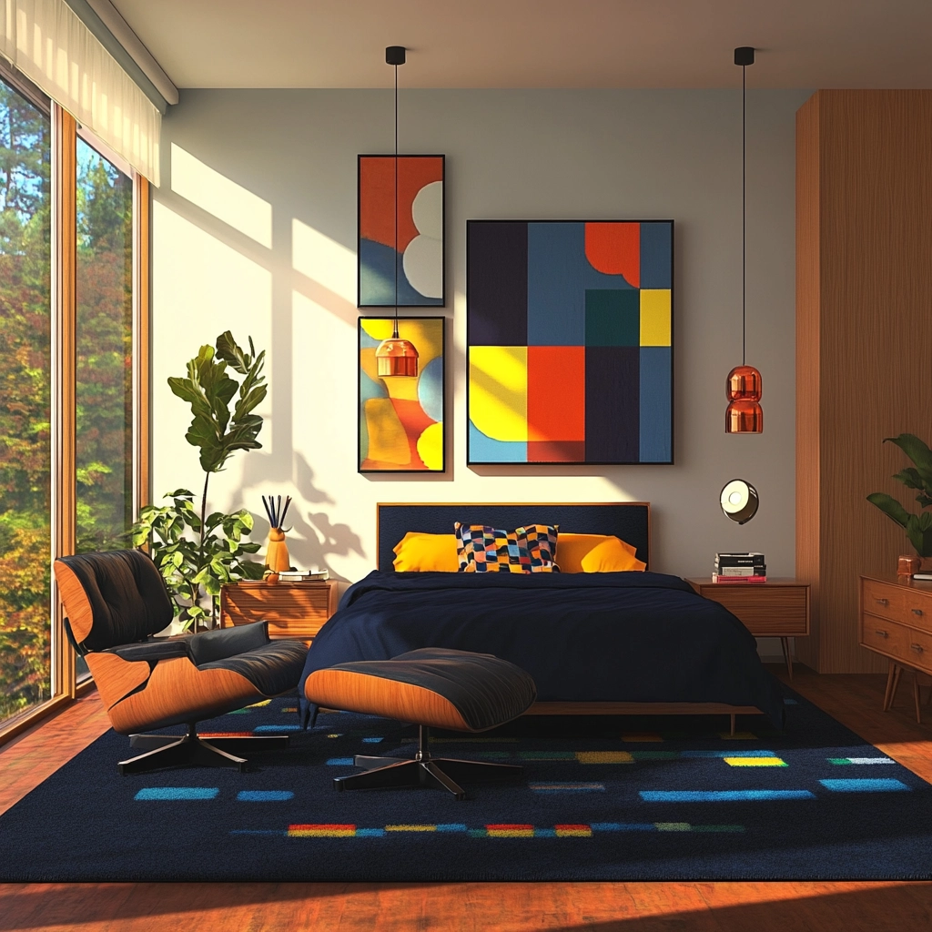 navy rug bedroom 24