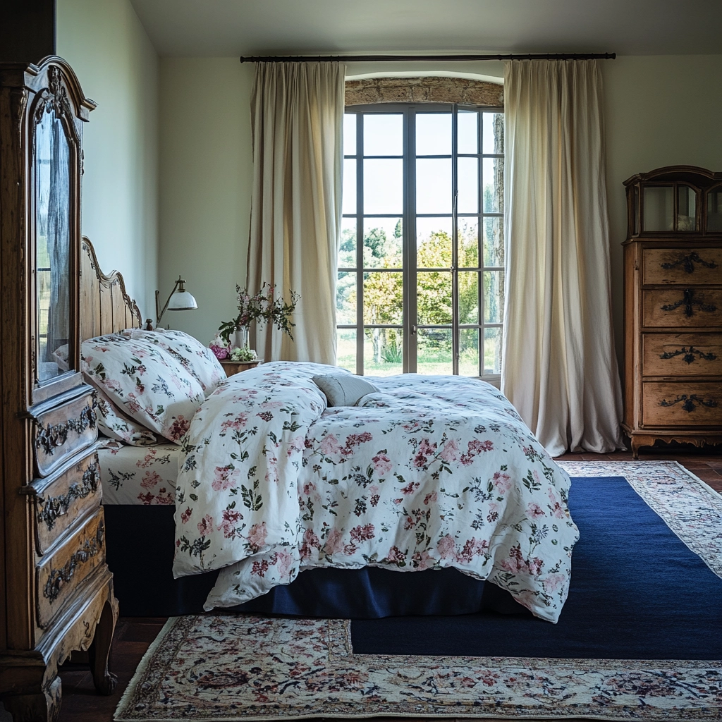 navy rug bedroom 42